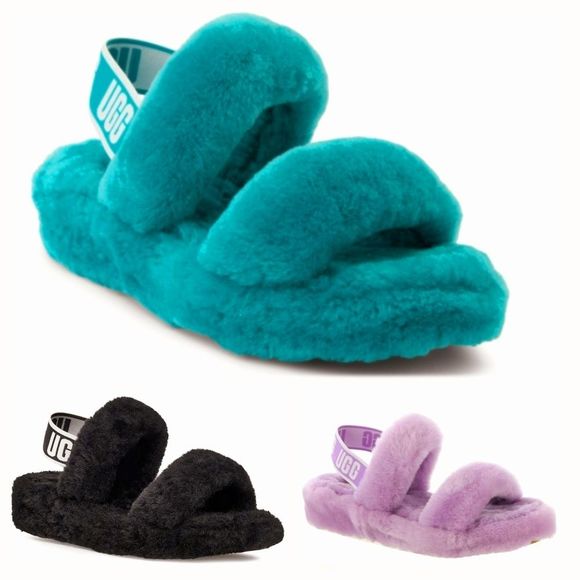 UGG Oh Yeah Fluff Slingback Slippers - Picture 7 of 13